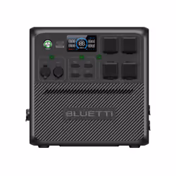Bluetti AC240P, Lithium Iron Phosphate (LiFePO4), 36000 mAh, AC, Cigar lighter, Solar, 1536 Wh, 2400 W, 2200 W