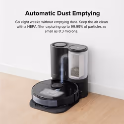 Roborock S7+ 0.47 L Bagless Black