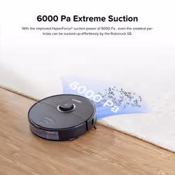Roborock S8 0.4 L Bagless Black