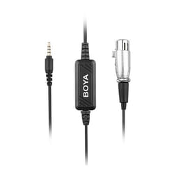 BOYA BY-BCA6 microphone Black Lavalier/Lapel microphone