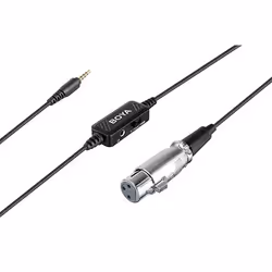BOYA BY-BCA6 microphone Black Lavalier/Lapel microphone
