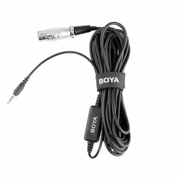 BOYA BY-BCA6 microphone Black Lavalier/Lapel microphone