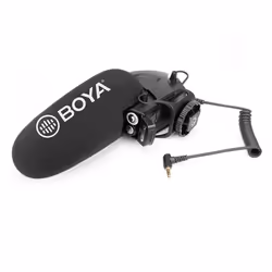 BOYA BY-BM3030 microphone Black Digital camera microphone