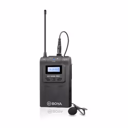 BOYA TX8 Pro, Lavalier microphone, Condenser microphone, 3.5 mm, Fixed, Bodypack transmitter, Ultra High Frequency (UHF)