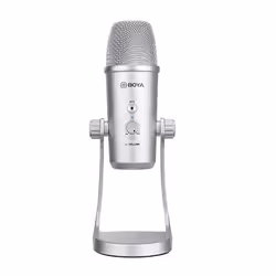 BOYA BY-PM700SP, Table microphone, -45 dB, 20 - 20000 Hz, 24 bit, 48 kHz, 1.4 cm
