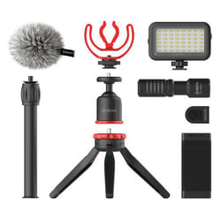 BOYA BY-VG350 tripod Smartphone/Action camera 3 leg(s) Black, Red