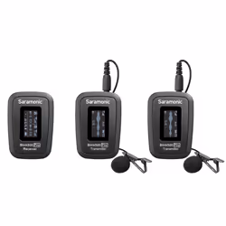Saramonic Blink500 Pro B2(TX+TX+RX), Lavalier microphone, RF Wireless, 100 m, Bodypack receiver, 50 - 18000 Hz, Bodypack tran ...
