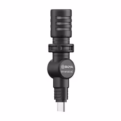 BOYA BY-M100UC, Smartphone microphone, -36 dB, 50 - 18000 Hz, 16 bit, 48 kHz, 78 dB