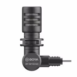 BOYA BY-M100UC microphone Black Smartphone microphone