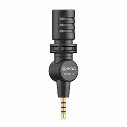 BOYA BY-M110, Smartphone microphone, -36 dB, 50 - 18000 Hz, 78 dB, Omnidirectional, Wired