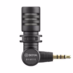 BOYA BY-M110 microphone Black Smartphone microphone