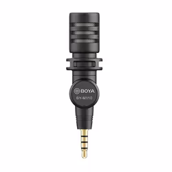 BOYA BY-M110 microphone Black Smartphone microphone