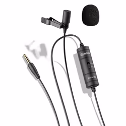 BOYA BY-M1S microphone Black Lavalier/Lapel microphone