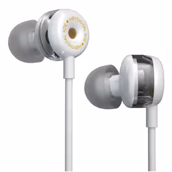 HiBy 6971331261627, Wired, 20 - 20000 Hz, Calls/Music/Sport/Everyday, 2.4 g, Headphones, White