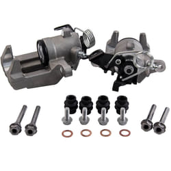 2x Rear Brake Caliper Solid Kit FOR VW Golf MK4 98-05 1.4  1.8T 1.9TDI