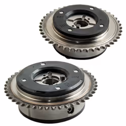 Pair Camshaft Adjuster For Mercedes M271 C230 W203 2003-2005 1.8L 2710500647
