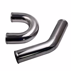 3" Inch 76mm Aluminum Universal Intercooler Turbo Piping Pipe Kit + Blue Hose