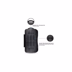 Memory Card Case Water-resistance Carrying Holder Storage 6 PCS CF Compact Flash Cards Protector Box with Carabiner