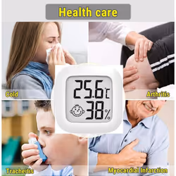 XIAOMI MMC Mini Indoor Baby Room Wine Room Thermometer Digital LCD Temperature Sensor Hygrometer