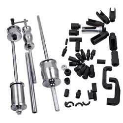 40PCS Diesel Injector Extractor Nozzle Remover Puller Tool MASTER Kit Auto Tools