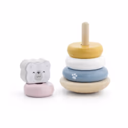 PolarB Polar Bear Stacker motor skills toy