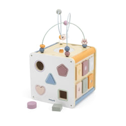 PolarB 8-in-1 Activity Cube motor skills toy