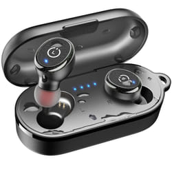 TOZO T10 Bluetooth 5.3 Wireless Earbuds with Wireless Charging Case IPX8 Waterproof Stereo Headphones in Ear Built in Mic Headset Premium Sound