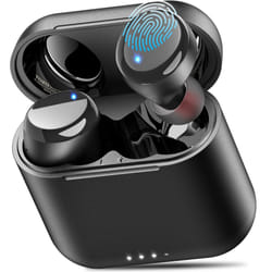 T6 Wireless Earbuds Bluetooth 5.3 Headphones, Ergonomic Design in-Ear Headset, 50Hrs Playtime with Wireless Charging Case, APP EQ Customisable, IPX8