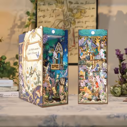 Tonecheer 3D Wooden Puzzle DIY Book Nook Kit (A Midsummer Night's Dream)