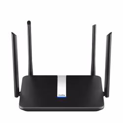 Cudy X6, Wi-Fi 6 (802.11ax), Dual-band (2.4 GHz / 5 GHz), Ethernet LAN, Black, Tabletop router