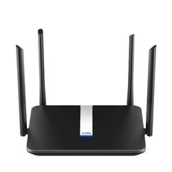 Cudy X6 wireless router Gigabit Ethernet Dual-band (2.4 GHz / 5 GHz) Black