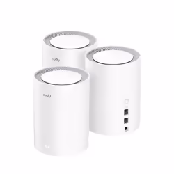 Cudy M1800 3-pack, White, Internal, Mesh system, Omni-directional, Dual-band (2.4 GHz / 5 GHz), Wi-Fi 6 (802.11ax)