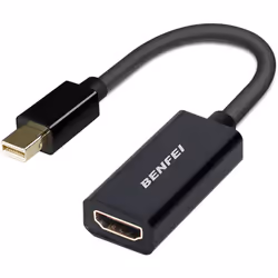 Mini DisplayPort to HDMI Adapter, BENFEI Mini DP(Thunderbolt) to HDMI Adapter Gold-Plated Cord for MacBook Pro, MacBook Air, ...