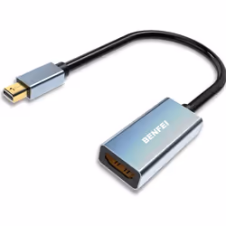 Mini DisplayPort to HDMI Adapter, BENFEI Thunderbolt 2 to HDMI Adapter Compatible for MacBook Air/Pro, Microsoft Surface Pro/ ...