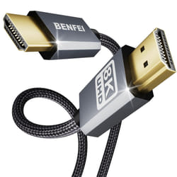 8K HDMI to HDMI Cable, Certified Ultra High Speed HDMI Cable 4K@240Hz, 8K@60Hz, HDMI 2.1, 3 Meter, 48Gbps, Aluminum Shell, Nylon Braided