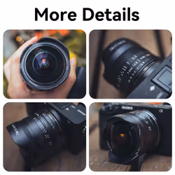 7artisans 7.5mm f2.8 Mark II APS-C Fisheye Wide Angle Manual Fixed Lens for Nikon Z Mirrorless Camera Z6 Z7 Z50