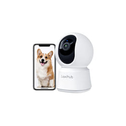 Pet Dog Cameras with App,2K 3MP Indoor Security Camera for Baby Cat Puppy,360Pan/Tilt Home Camera, Night Vision,Sound Detection,Motion