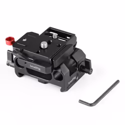 SmallRig DBM2266B, Mounting plate, Black, Aluminium, 1/4, 3/8", China, Manfrotto 501PL