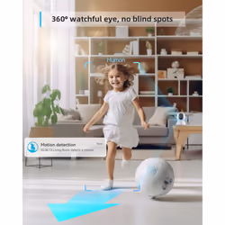 Pet Camera with Phone App,2K Security Camera Indoor 2PCS, Dog Camera WiFi Home Camera,360 Baby Monitor with Smart IR Night Vision,Siren,Motion
