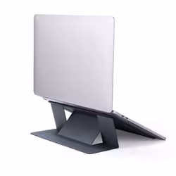 MOFT MS002-M-GRY, Laptop stand, Grey, Plastic, 29.5 cm (11.6"), 39.6 cm (15.6"), 250 mm