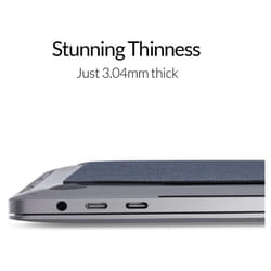 MOFT Invisible Slim Laptop Stand, Adhesive And Reusable, Adjustable Perfect Viewing Angles, Compatible with Laptops Up to 15.6" (Starry Grey)