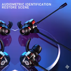 HP DHH-3113/DHH-3113C Gaming Headset With Microphone 3.5mm /Type-C earphoe for Mobile Phone Tablet Laptop  - with 2 pairs free original earmuffs