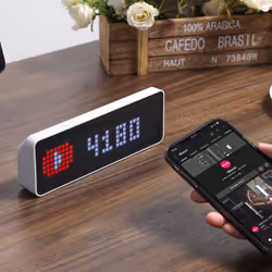 Ulanzi TC001 Digital clock Rectangle White