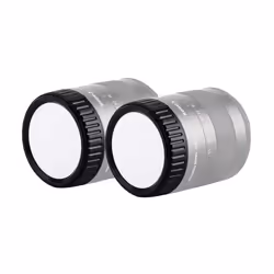 2 Pieces Rear Lens Cap Protector for Canon EF-M Mount Lenses EOS Mirrorless Camera Accessory for Canon EOS M M2 M3 M5 M6 M10 ...