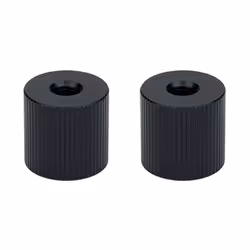 JJC 2 Pieces Standard 1/4"-20 Female to 1/4"-20 Female Thread Barrel Nut Adapter for Magic Arm Mounting Light Monitor Flash D ...