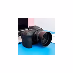 Bayonet Lens Hood, Replaces Canon ES-65B Lens Hood for Canon RF 50mm f/1.8 STM Lens on Canon EOS R R5 R6 RP C70 DSLR Camera - DSLR Camera Photo