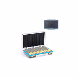 18650 Battery Case Battery Holder Case for 6 Pieces 18650 Battery and All Similar Size Batteries, Batteries Carrying Case Org ...