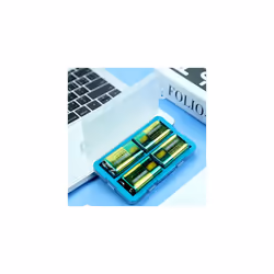 Moistureproof Battery Case Holder for 4X 9V Rechargeable Battery, Batteries Storage Box Battery Organizer Case