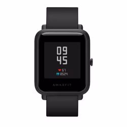 Amazfit Bip S 3.25 cm (1.28") TFT Digital 176 x 176 pixels Touchscreen Black GPS (satellite)