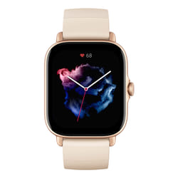 Amazfit GTS 3 4.45 cm (1.75") AMOLED 42 mm Digital 390 x 450 pixels Touchscreen Ivory GPS (satellite)